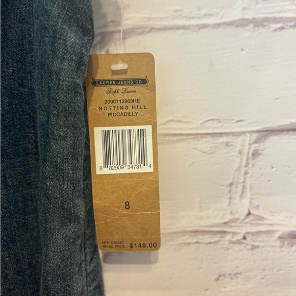 Ralph Lauren NWT Denim Midi Dress Size Medium NWT - Picture 5 of 6